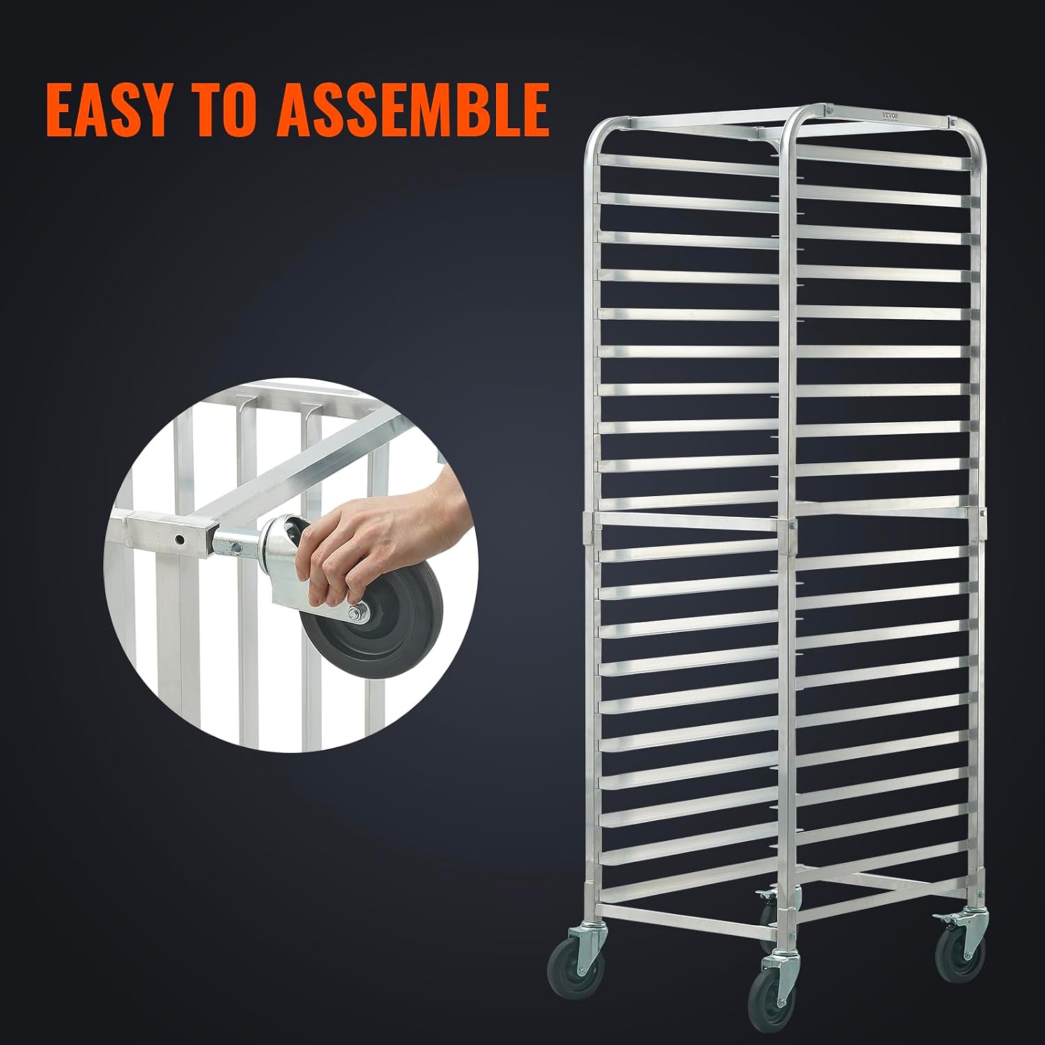 Twenty Tier Commercial Bun Pan - đánh giá và giá Kitchen Baking Trolley